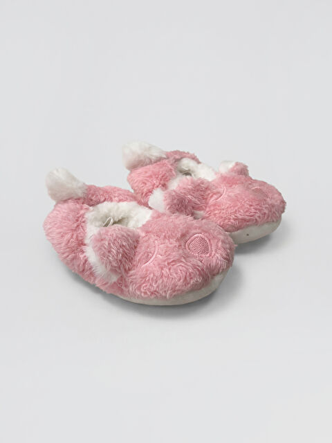 LCW STEPS Animal Figured Plush Girls' Slipper - W5IL06Z1-YBX