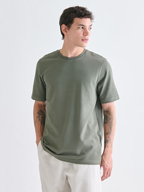 LCW ECO Bisiklet Yaka Erkek Tişört - W5IL82Z8-SQS