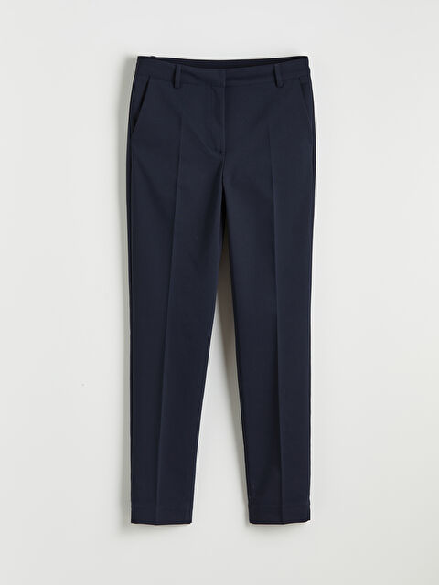 LCWAIKIKI Classic Yüksek Bel Kadın Cigarette Pantolon - W5IO81Z8-E1J