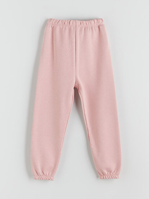 LCW Kids Beli Lastikli Kız Çocuk Jogger Eşofman Alt - W5IP09Z1-FHP