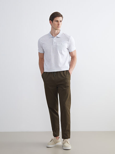 LCW ECO Standart Kalıp Gabardin Erkek Pantolon - W5IP62Z8-CW6