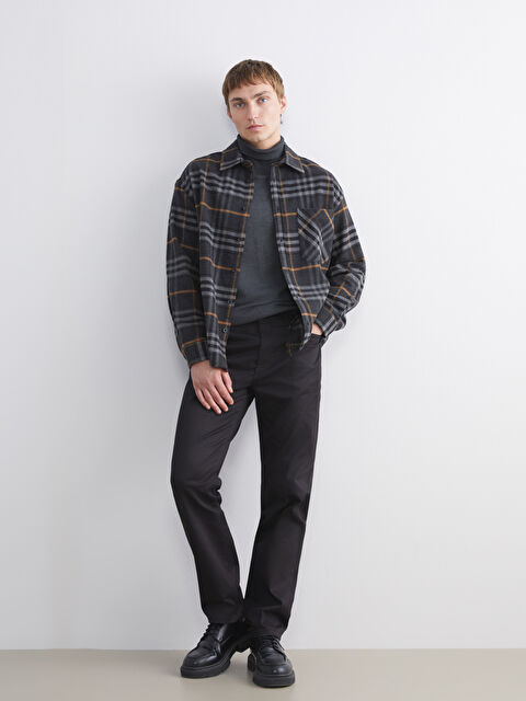 LCW ECO Standart Kalıp Erkek Pantolon - W5IP65Z8-CVL