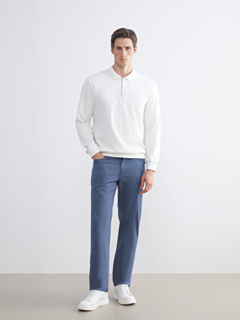 LCW ECO Standart Kalıp Gabardin Erkek Chino Pantolon - W5IU15Z8-CU5