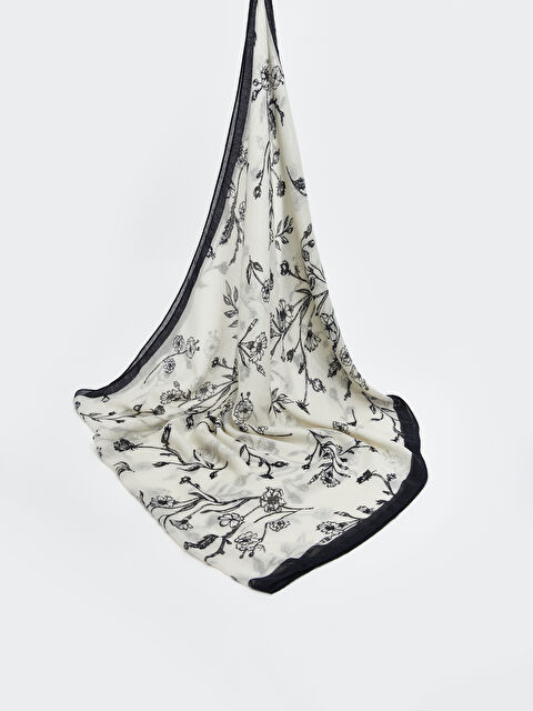 LCW ACCESSORIES وشاح كبير أبيض امرأة - W5IY20Z8-LU7