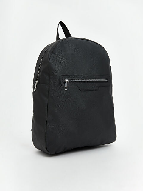 LCW ECO Deri Görünümlü Erkek Sırt Çantası - W5J074Z8-CVL