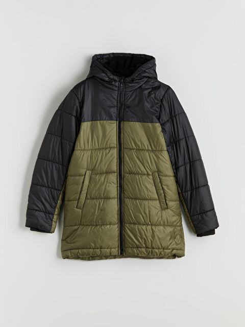 LCW ECO Kapüşonlu Erkek Çocuk Şişme Mont - W5J325Z4-H7L
