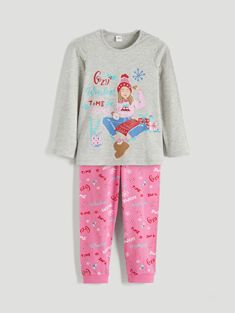 LCW Kids طقم بيجامة - W5J663Z4-CT3