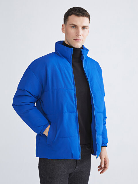 LCW ECO Dik Yaka Erkek Şişme Mont - W5J750Z8-FHM