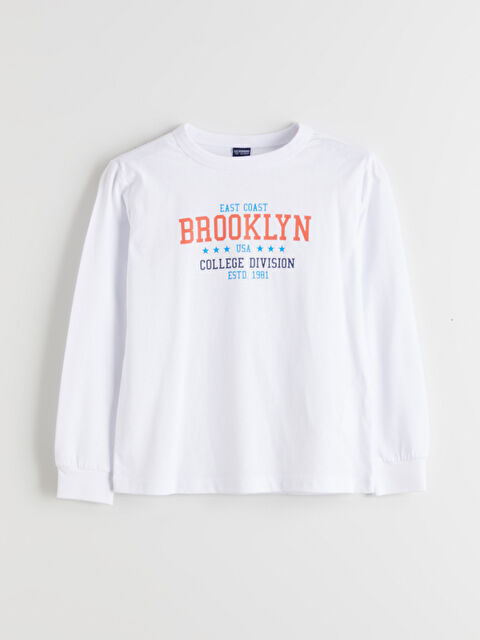 LCW ECO Bisiklet Yaka Erkek Çocuk Tişört - W5J765Z4-J5E