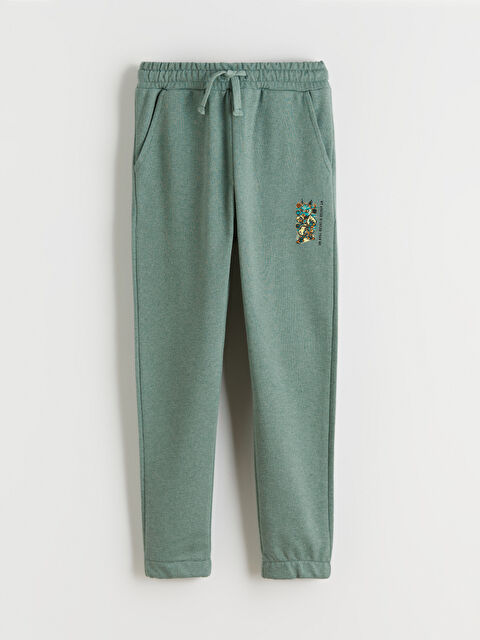 LCW ECO Beli Lastikli Erkek Çocuk Jogger  Eşofman Altı - W5J828Z4-DR9