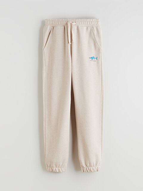 LCW ECO Beli Lastikli Erkek Çocuk Jogger  Eşofman Altı - W5J905Z4-CR8