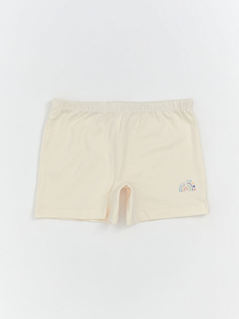 LCW ECO Baskılı Kız Çocuk Boxer - W5J955Z4-THV