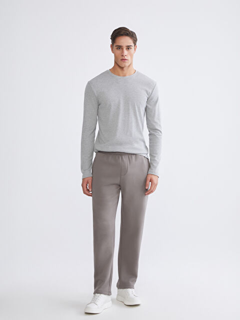 LCW ECO Standard Fit Men's Thick Sweatpants - W5J986Z8-DU7