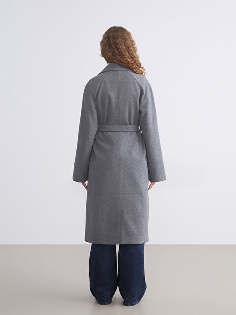 XSIDE Kruvaze Yaka Kadın Kaşe Kaban - W5JB37Z8-CT3 | LCW