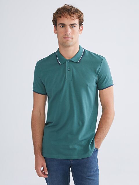 LCWAIKIKI Classic Man GREEN T-Shirt - W5JE69Z8-HRB