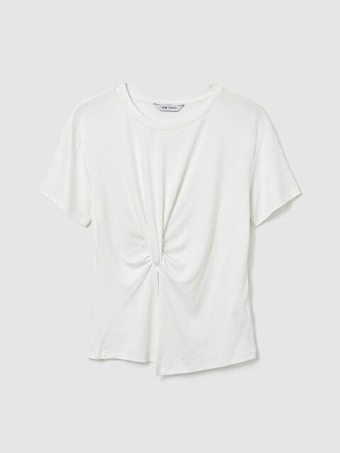 LCW Vision تیشێرتی یاخەی خڕ - ئافرەتان - W5JF49Z8-Q6K