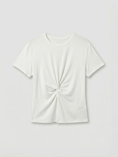 LCW Vision Crew Neck Women's T-Shirt - W5JF49Z8-Q6K