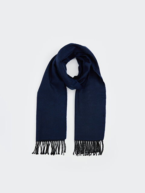 LCW ECO Püskül Detaylı Düz Erkek Atkı - W5JG87Z8-YGH