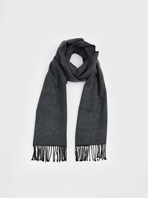 LCW ECO Püskül Detaylı Düz Erkek Atkı - W5JG87Z8-ZK4