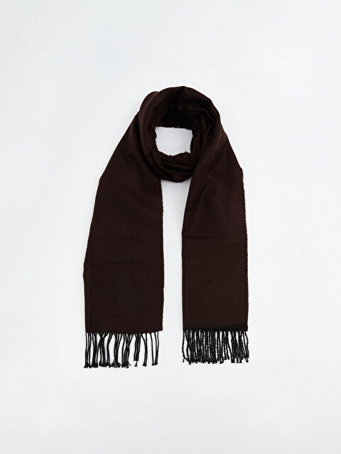 LCW ECO Püskül Detaylı Düz Erkek Atkı - W5JG87Z8-ZP7