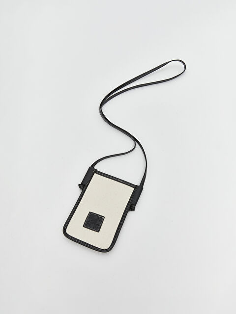 LCW ACCESSORIES Deri Askılı Kadın Telefon Çantası - W5JH33Z8-KPL