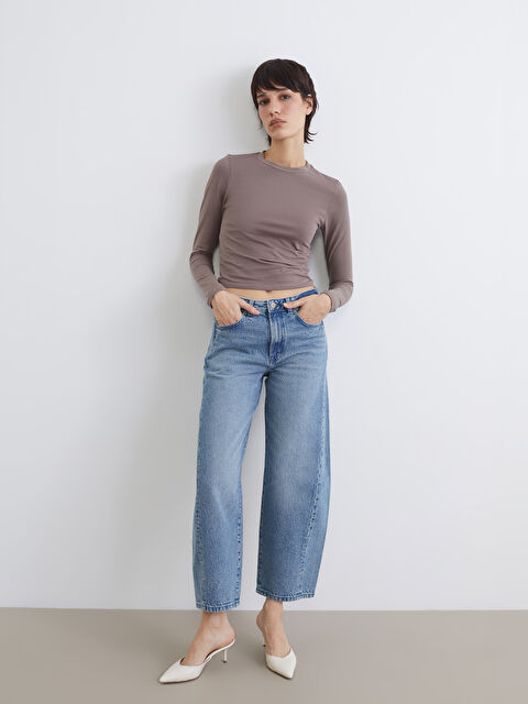 LCW Jeans Balloon Fit Women's Jeans - W5JH60Z8-507