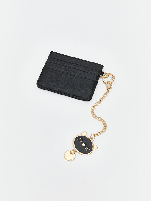 LCW ACCESSORIES Deri Görünümlü Kadın Kartlık ve Anahtarlık - W5JH81Z8-RQL