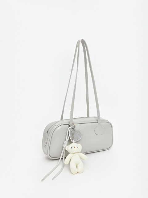 LCW ACCESSORIES Deri Görünümlü Kadın Omuz Çantası - W5JH82Z8-DBQ