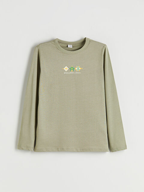 LCW ECO Bisiklet Yaka Erkek Çocuk Tişört - W5JK83Z4-18C