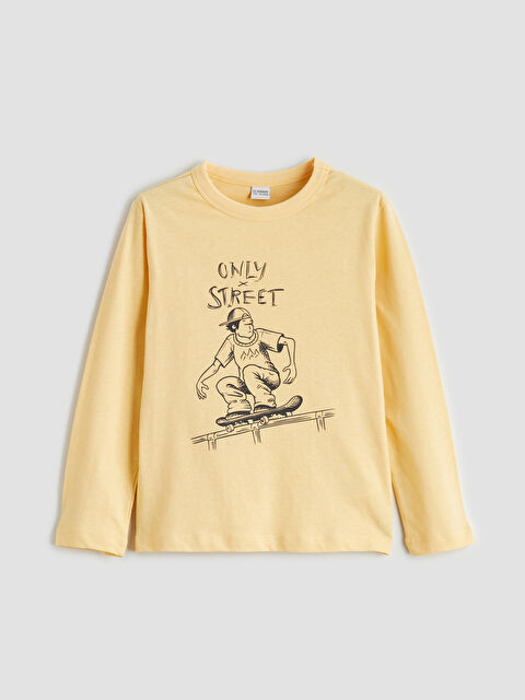 LCW ECO Bisiklet Yaka Erkek Çocuk Tişört - W5JK83Z4-ZSN