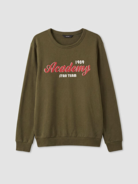 LC WAIKIKI TAMNO ŽUTA Dukserica Muškarac - W5JL36Z8-ZNA