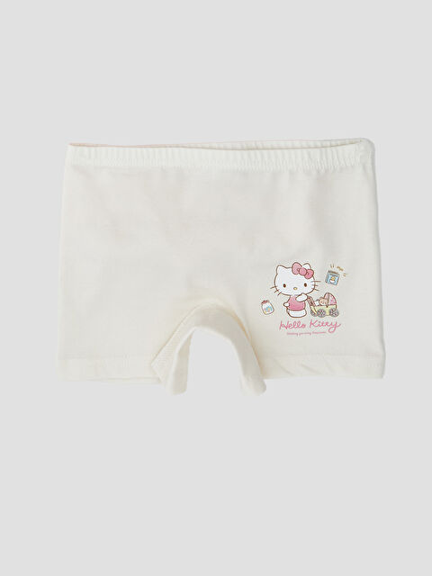 LCW Kids Kız Çocuk Hello Kitty Baskılı Boxer - W5JL96Z1-FRC