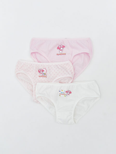 LCW Kids Hello Kitty Baskılı Kız Çocuk Külot 3'lü - W5JM22Z1-LT4