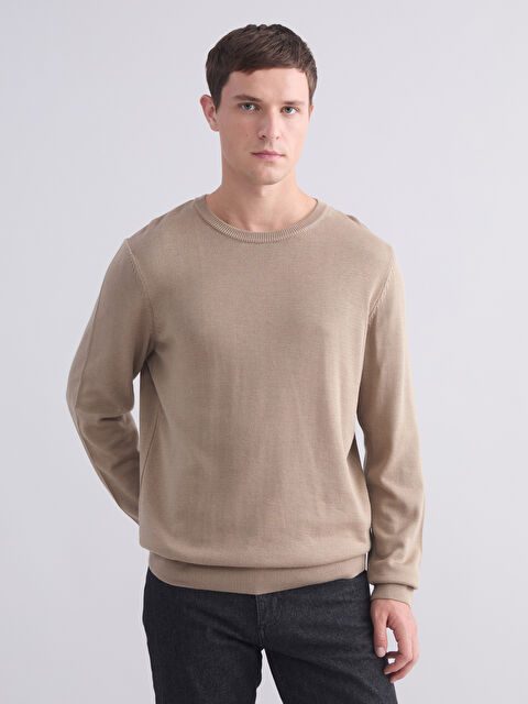 LCW ECO Bisiklet Yaka Erkek Triko Kazak - W5JM38Z8-ZPV