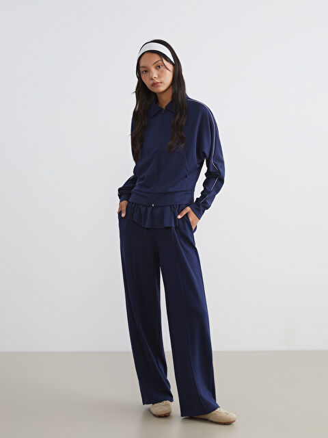 KOOR SPORT Beli Lastikli Soft Touch Kadın Eşofman Altı - W5JN32Z8-HPN