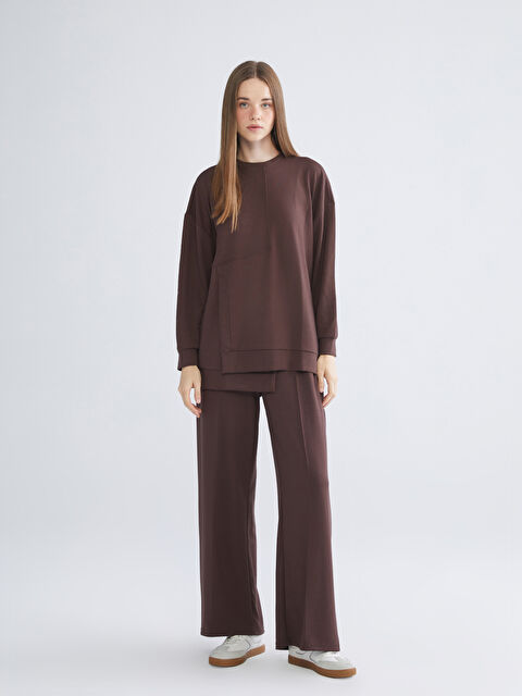 KOOR SPORT Beli Lastikli Soft Touch Kadın Eşofman Altı - W5JN32Z8-JR3