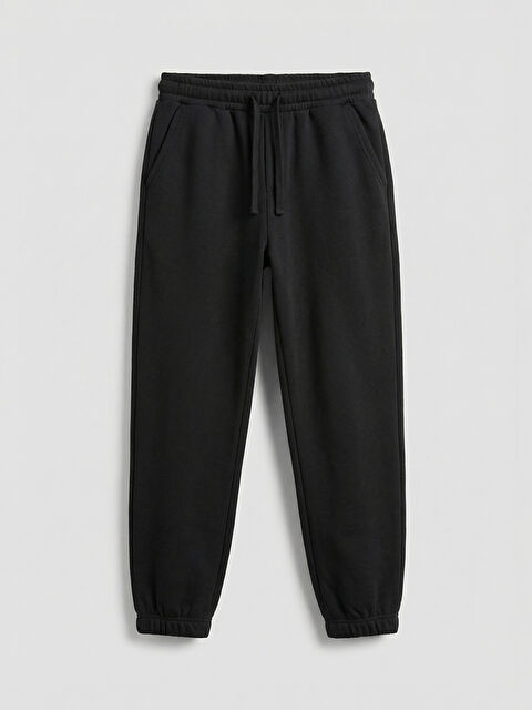 LCW ECO Girl BLACK Jogger Sweatpants - W5JO43Z4-CVL