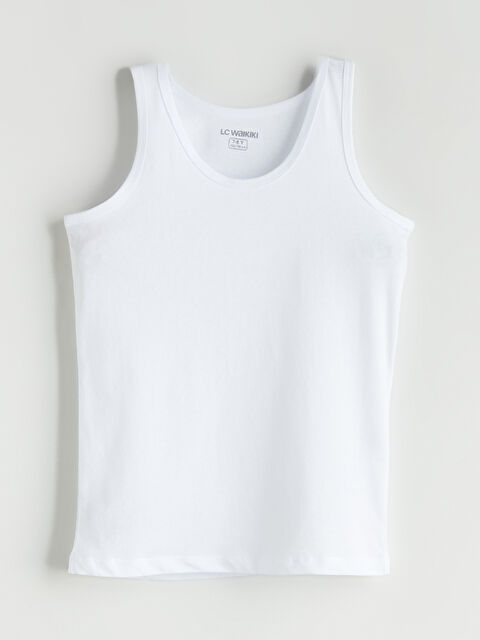 LCW Kids Bisiklet Yaka Erkek Çocuk Atlet - W5JP43Z4-JYX