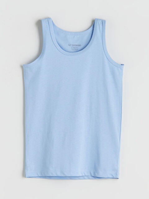 LCW Kids Bisiklet Yaka Erkek Çocuk Atlet - W5JP94Z4-QYA