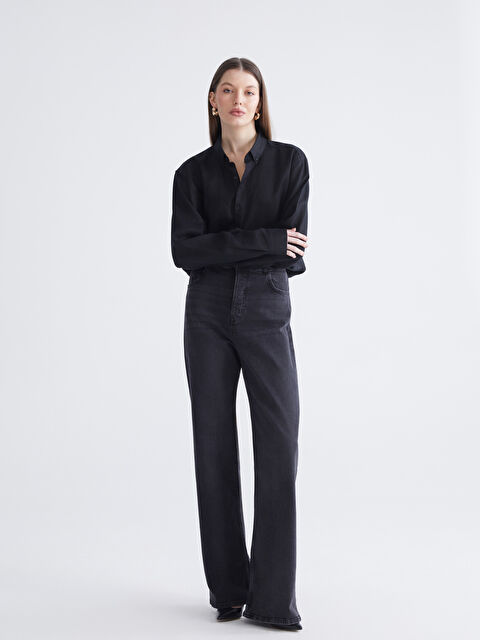 LCW ECO Wideleg Kadın Jean Pantolon - W5JQ38Z8-SHP