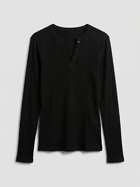 LC WAIKIKI Дамско боди с V-образно деколте - W5JQ41Z8-CVL