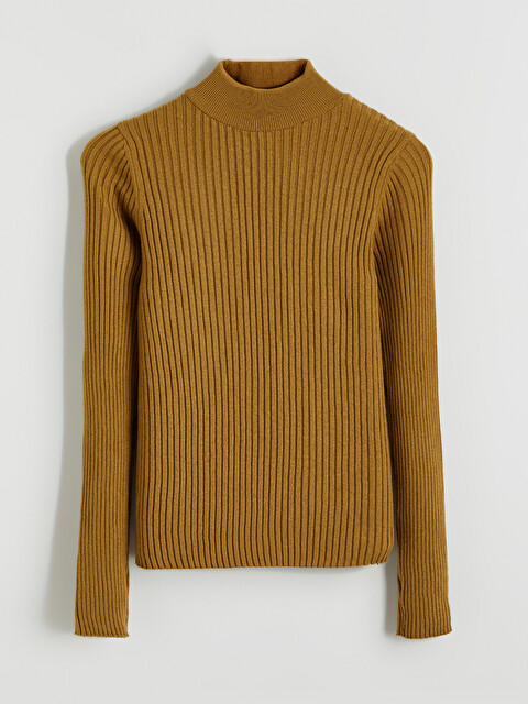 LCWAIKIKI Classic Women's Knitwear Sweater with Mock Turtleneck