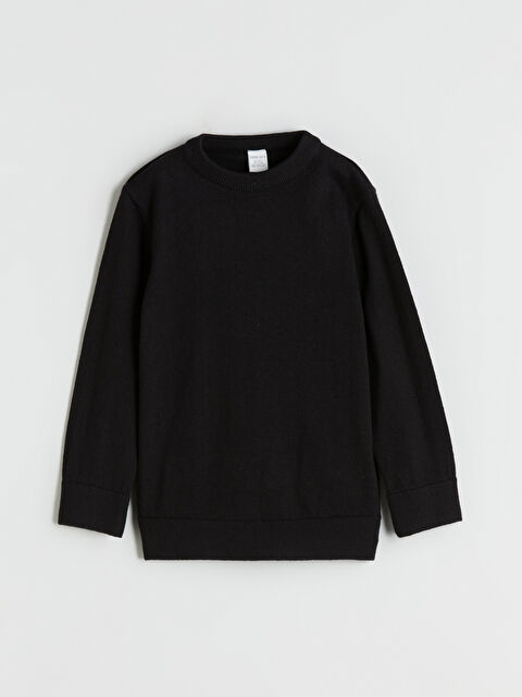 LCW ECO Boy BLACK Sweater - W5JT47Z1-CVL