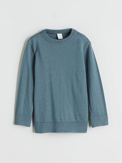 LCW ECO Boy BLUE Sweater - W5JT47Z1-GXP