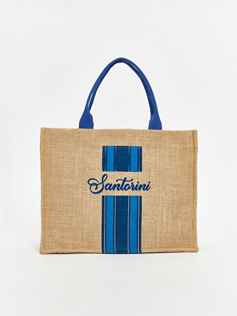 LCW ACCESSORIES Hasır Görünümlü Kadın Kol Çantası - W5JV34Z8-CTL