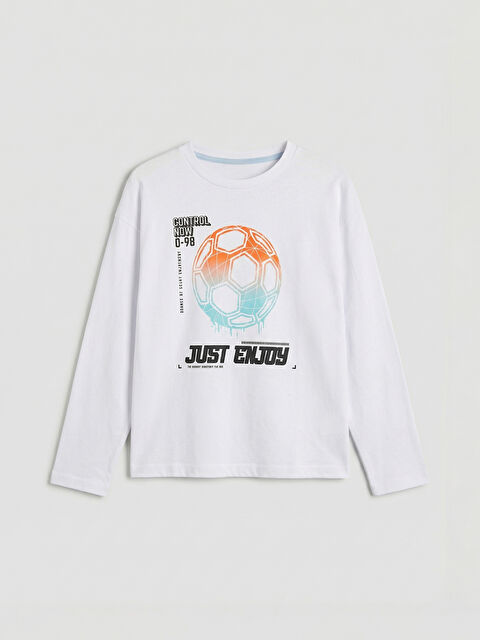 LCW ECO Boy WHITE T-Shirt - W5JY45Z4-Q6K