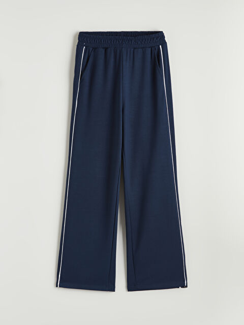 KOOR SPORT Beli Lastikli Modal Karışımlı Kadın Spor Eşofman Altı - W5JY58Z8-E1J