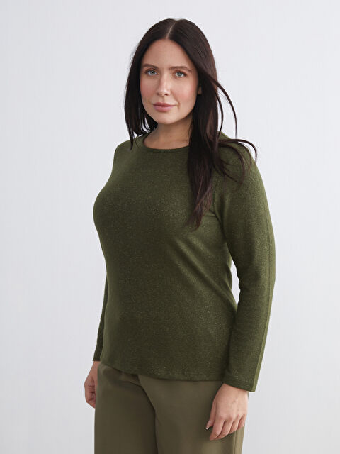 LCWAIKIKI Basic یاخەی خڕ بۆ ژنان بەدی - W5K155Z8-H1Z