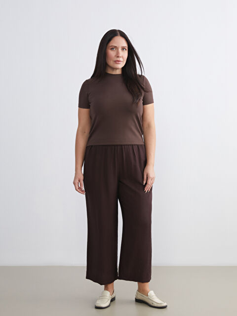 LCW Grace Beli Lastikli Kadın Pantolon - W5K662Z8-HSK