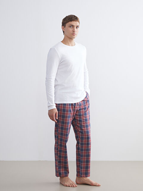 LC WAIKIKI Regular Fit Plaid Men's Pyjama Bottoms - W5K742Z8-LPA